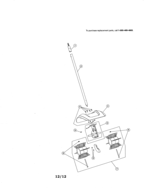 Power Broom Attachment Diagram and Parts List for 316792570  Craftsman Trimmer