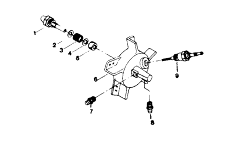 Part Location Diagram of M10809-1 Craftsman Spring