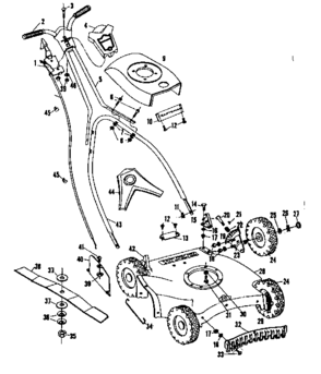 Part Location Diagram of 54451 Craftsman Cut tip