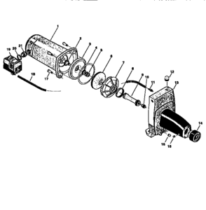 Part Location Diagram of N34P-17 Craftsman Nozzle