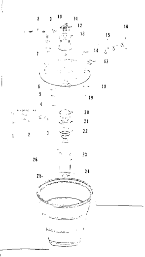 Unit Parts Diagram and Parts List for 75817811  Craftsman Utility Vacuum