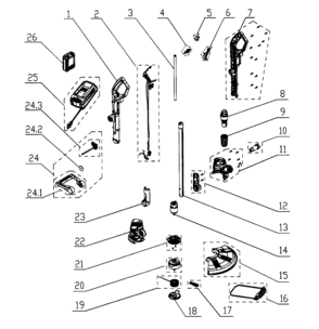 Trimmer Diagram and Parts List for 15150227  Craftsman Trimmer