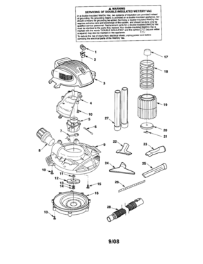 Part Location Diagram of 9-16902 Craftsman Shop vacuum crevice tool