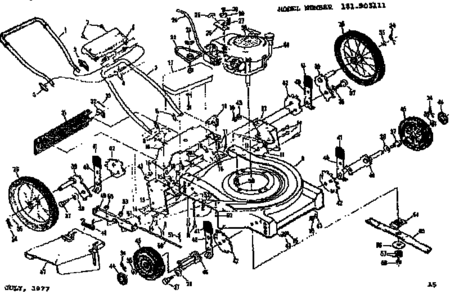 Part Location Diagram of 74218 Craftsman Hex lock nut, 8-pack