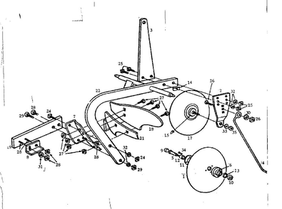 Replacement Parts Diagram and Parts List for 91760610  Craftsman Lawn Mower