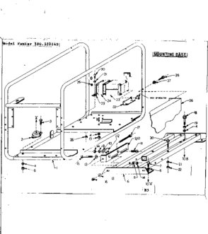 Part Location Diagram of 30042 Craftsman Belt ten lh