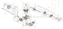 Short BlockFuel Tank Diagram and Parts List for 41AS2BVG799  Craftsman Leaf Blower / Vacuum