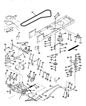 Part Location Diagram of 158391 Craftsman Shift Console