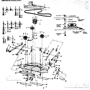 Part Location Diagram of 102403X Craftsman Idler