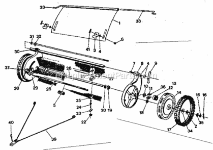 Part Location Diagram of 71-05 Craftsman Plate