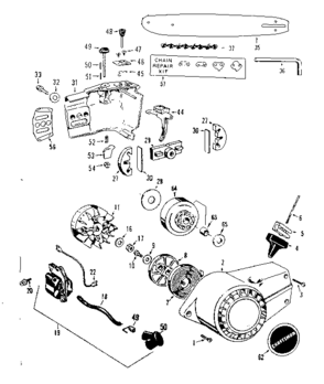 Part Location Diagram of 39088 Generac OBS ROTOR ASY