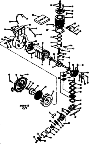 Part Location Diagram of 5178H Craftsman Depth gauge