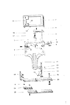 Part Location Diagram of 3535 Craftsman Nut push on
