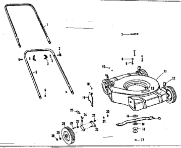 Part Location Diagram of 35387A Tecumseh Flange Ass'y. (Incl. 72, 75, 80 & 81)