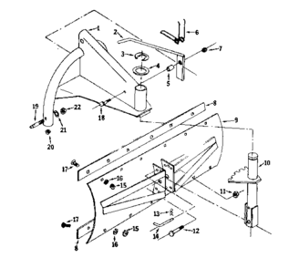 Replacement Parts Diagram and Parts List for 757262970  Craftsman Lawn Tractor