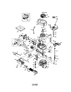 Tecumseh Engine Diagram and Parts List for 143034502  Craftsman Engine