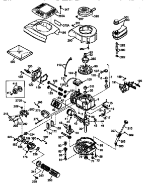 Engine 143.966004 (71/143) Diagram and Parts List for 143966004  Craftsman Engine