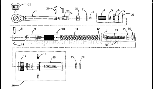 Part Location Diagram of 51100-14 Craftsman Spring