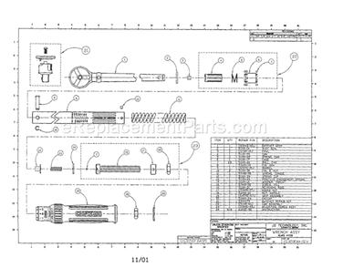 Part Location Diagram of 5324S75 Craftsman Repair Kit