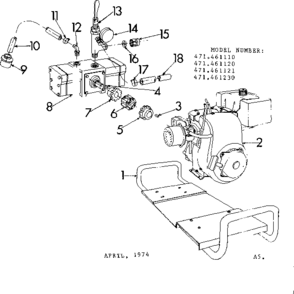 Part Location Diagram of 5116110 Craftsman Screen