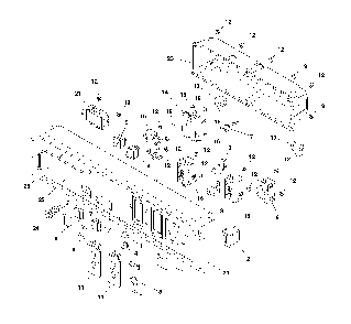 Control panel Diagram and Parts List for CMXGGAS030734  Craftsman Generator