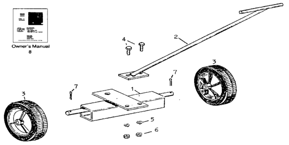 Part Location Diagram of 60-02 Craftsman Handle