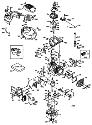 Engine 143.976606 (71/143) Diagram and Parts List for 143976606  Craftsman Engine