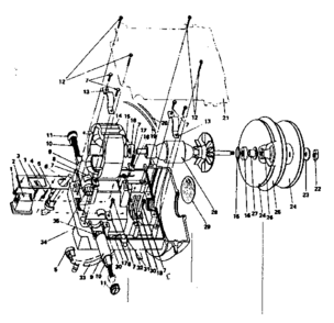 Part Location Diagram of A-12482 Craftsman #8 ring