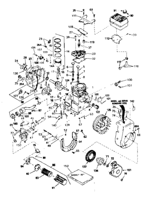 Part Location Diagram of 34755A Craftsman Cylinder