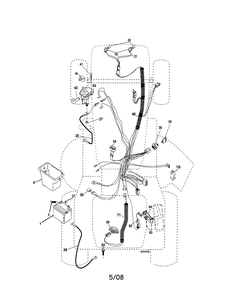Part Location Diagram of 583613301-CM Craftsman Bolt.Hex.Fln