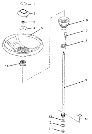 Part Location Diagram of 123651X Craftsman Shaft