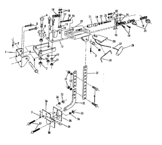Part Location Diagram of 81A1 Craftsman Sprocket