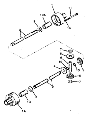 Parts List Diagram and Parts List for 143100-029  Craftsman Lawn Mower