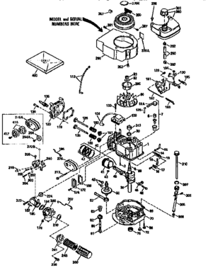 Part Location Diagram of 36664 Craftsman Muffler kit