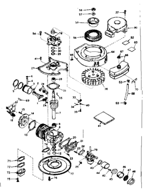Part Location Diagram of 450215 Tecumseh Air Cleaner