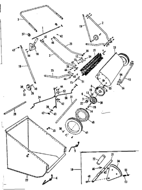 Unit Parts Diagram and Parts List for 53679941  Craftsman Lawn Tractor