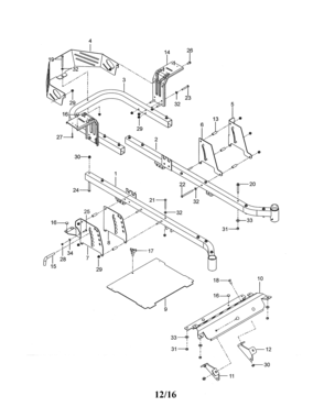 Frame Diagram and Parts List for 917277730  Craftsman Engine