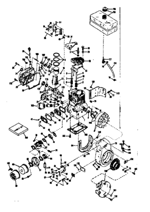 Part Location Diagram of 31380A Craftsman Connecting rod
