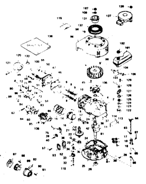 Part Location Diagram of 33739 Craftsman Intake pipe