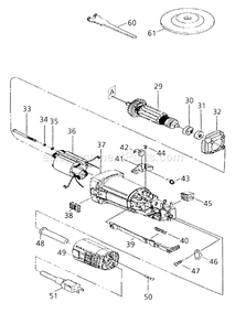 Part Location Diagram of 1606138 Craftsman Bearing Lining