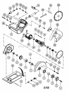 Part Location Diagram of 1001090 MTD SHELL-52 DECK