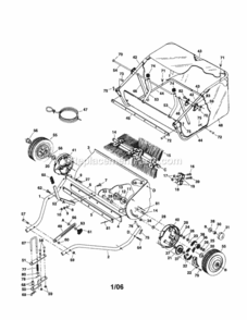 Part Location Diagram of 25813 Craftsman Strap, Bag Support