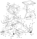 Replacement Parts Diagram and Parts List for 486243951  Craftsman Spreader