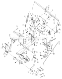 Part Location Diagram of 23896 Craftsman Hitch Brace