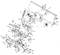 Part Location Diagram of 62545 Generac RADIATOR SUPPORT