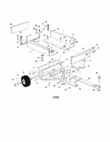 Part Location Diagram of 49939 Generac Rectifier 1N1206R