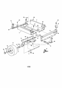 Part Location Diagram of 62451 Craftsman Hose