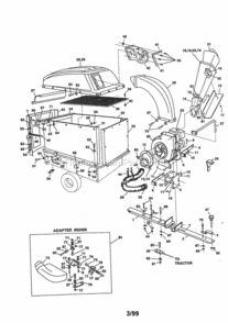 Part Location Diagram of 43574 Craftsman Bolt, Hex 3/