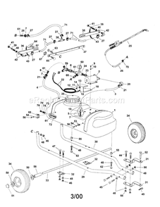 Part Location Diagram of 45071 Craftsman Gauge