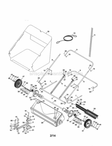 Part Location Diagram of 42649 Craftsman Tube